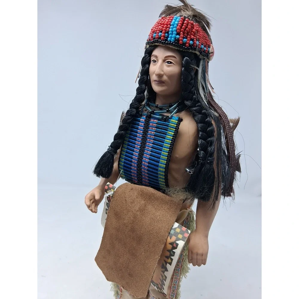 Sandy Dolls Limited Warrior Series  1996 Native American Style Doll Soaring Hawk